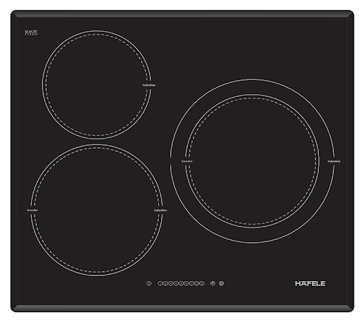 Thiết kế hình vuông, màu đen sang trọng trợ giúp
 nhà bếp
 từ Hafele HC-I603B(536.01.601) chinh phục
 toàn bộ
 không gian
 nhà bếp